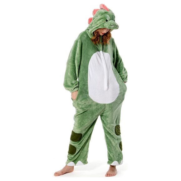 Other - 7212 Adult Animal Onesie, Adult Unisex Dinosaur Onesies, Plush Cosplay